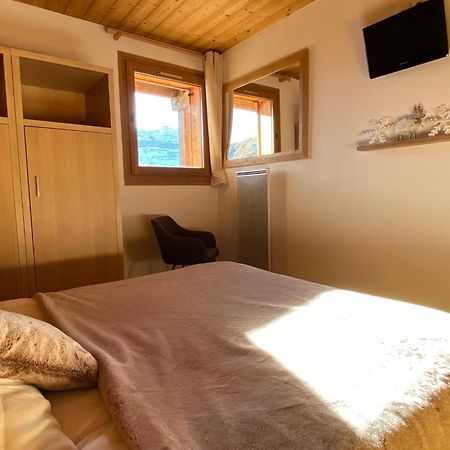 Vue Panoramique Sur Les Montagnes Plein Sud - T2 Skis Aux Pieds, Piscine & Spa Flaine Værelse billede