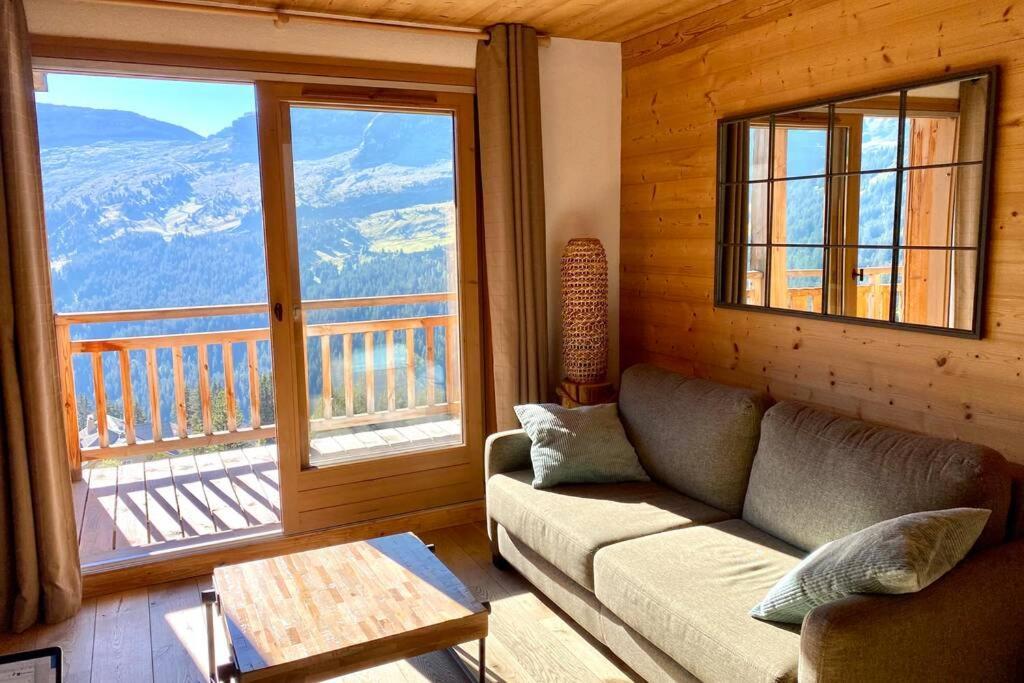 Vue Panoramique Sur Les Montagnes Plein Sud - T2 Skis Aux Pieds, Piscine & Spa Flaine Eksteriør billede
