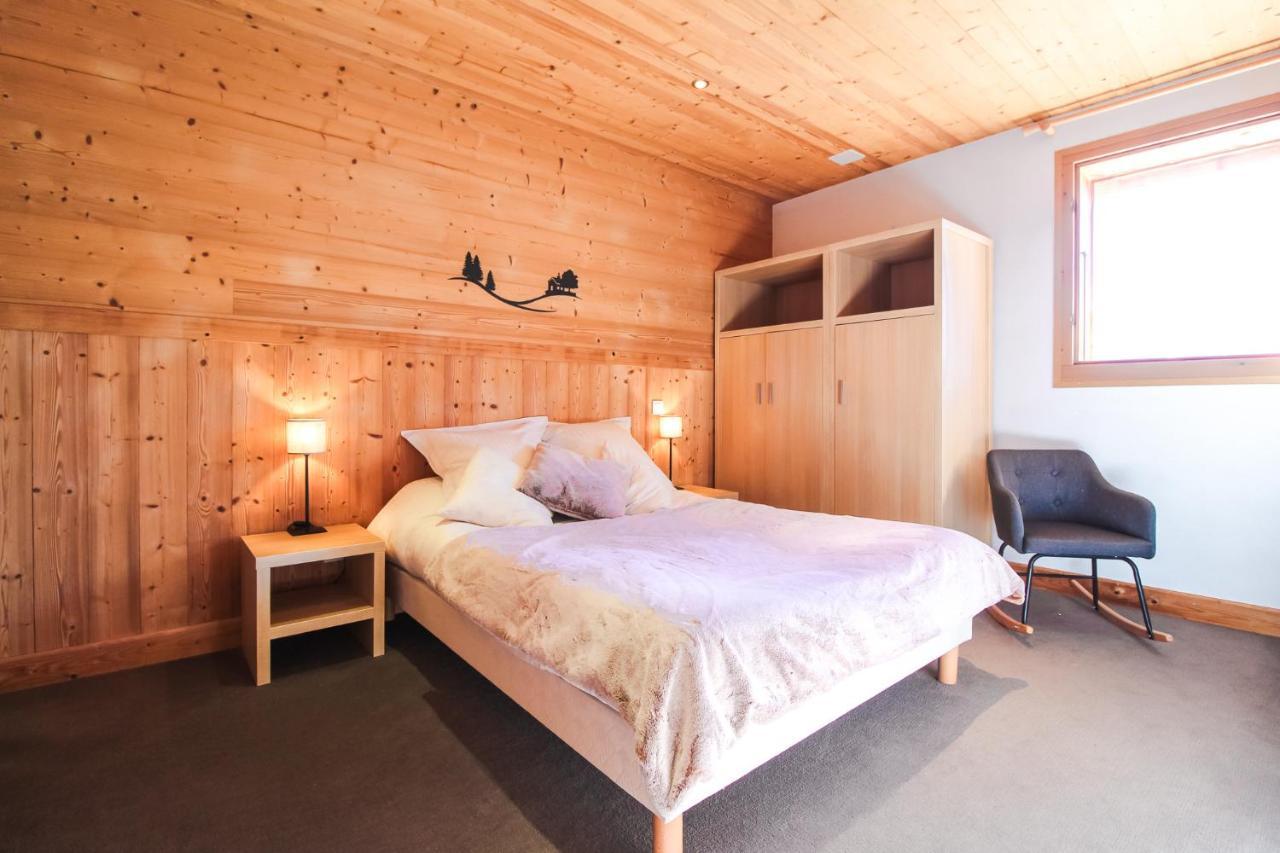 Vue Panoramique Sur Les Montagnes Plein Sud - T2 Skis Aux Pieds, Piscine & Spa Flaine Eksteriør billede