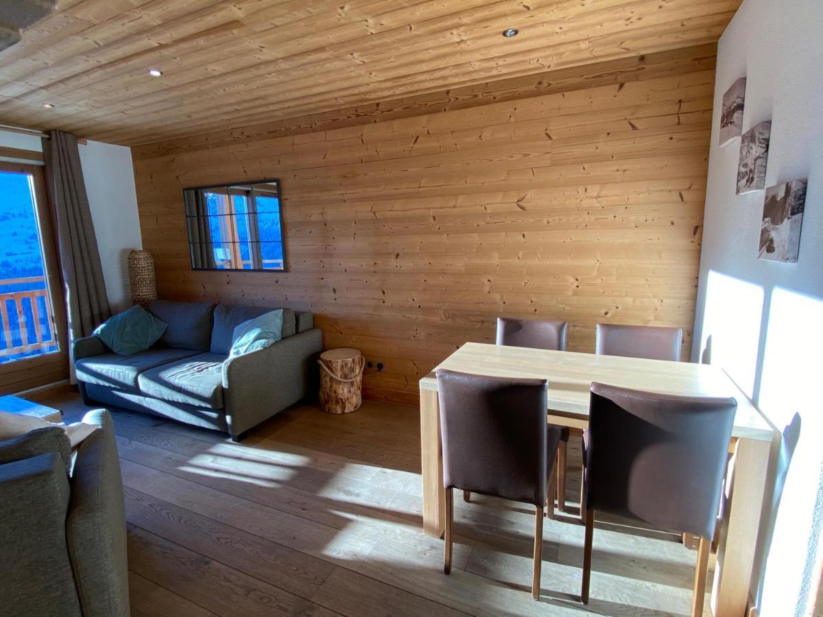 Vue Panoramique Sur Les Montagnes Plein Sud - T2 Skis Aux Pieds, Piscine & Spa Flaine Eksteriør billede