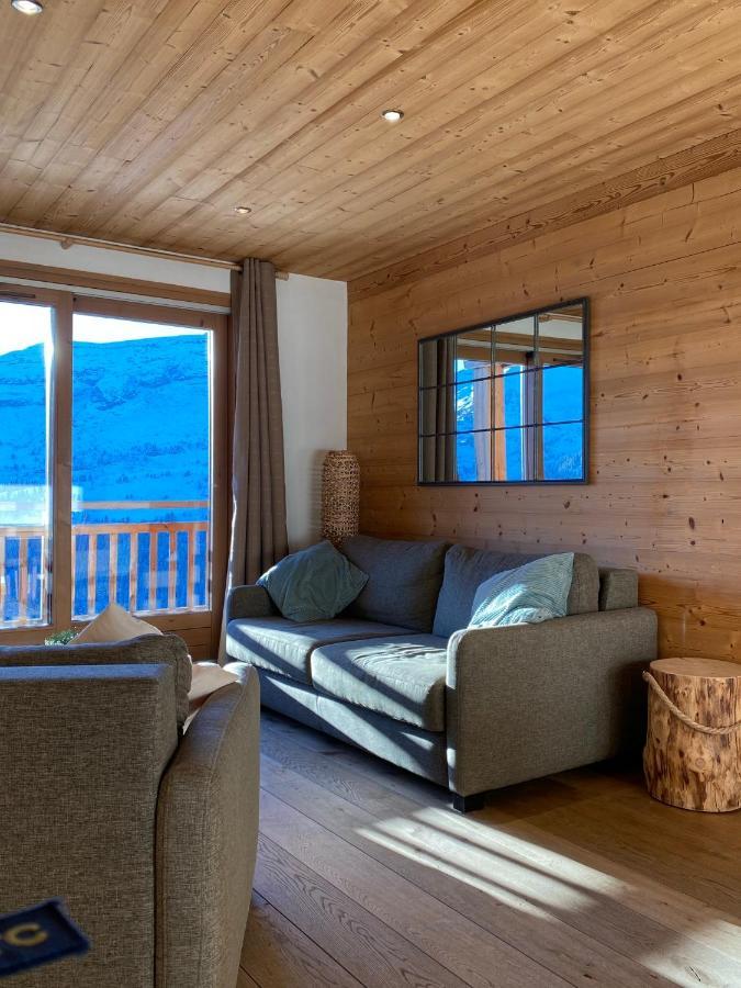 Vue Panoramique Sur Les Montagnes Plein Sud - T2 Skis Aux Pieds, Piscine & Spa Flaine Eksteriør billede