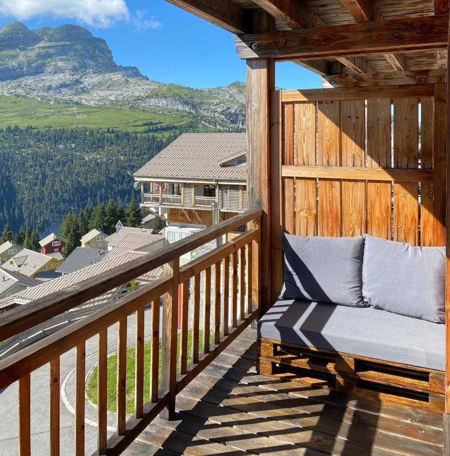Vue Panoramique Sur Les Montagnes Plein Sud - T2 Skis Aux Pieds, Piscine & Spa Flaine Eksteriør billede